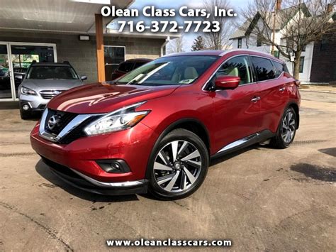 Used 2015 Nissan Murano Platinum Awd For Sale In Olean Ny 14760 Olean