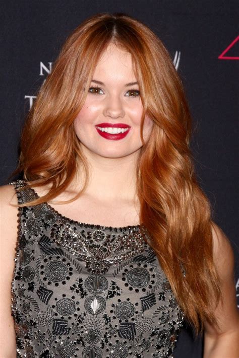 Debby Ryan Wavy Ginger Loose Waves Hairstyle Steal Her Style