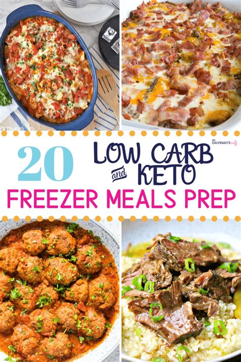 It is good to prepare. Low Carb Frozen Meals: 20+ Recipes for Prep | Dr. Davinah ...