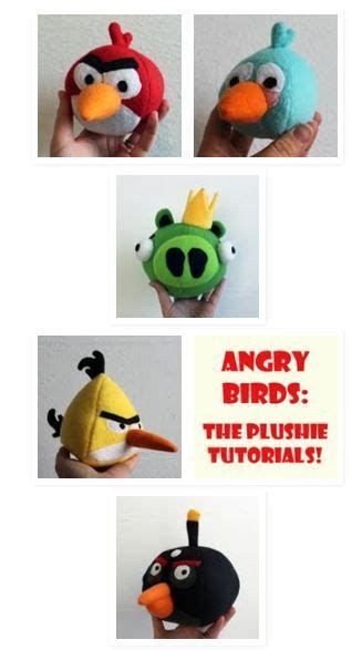 Angry Birds Plushies All The Tutorials Angry Bird Plush Angry