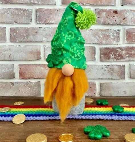 Leprechaun Gnome Crafty Little Gnome Irish St Patricks Day Craft