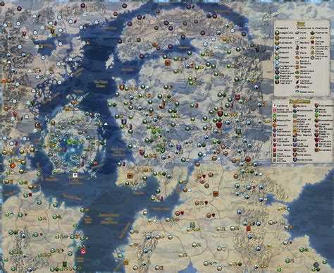 Total War Warhammer 3 Immortal Empires Map World Map