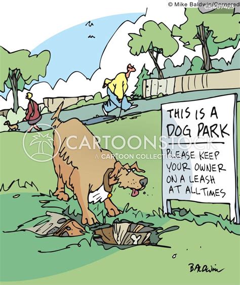 Dog Park Cartoons And Comics Funny Pictures From Cartoonstock