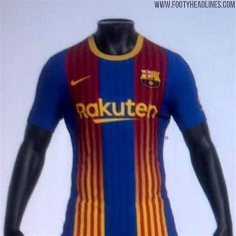 Fc Barcelona 20 21 Home Away Third And Fourth Kits Leaked Footy Headlines