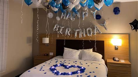 Hotel Room Birthday Decorations You
