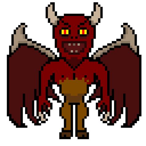 Demon Pixel Art Goblin Creations