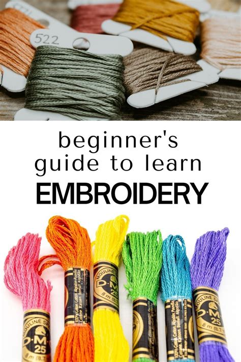 How To Embroider The Ultimate Beginners Guide In 2021 Learn