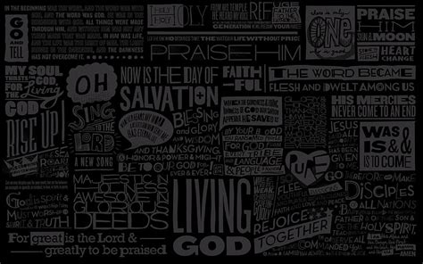 Hd Wallpaper Black Typography Dark Word Clouds Text Religion