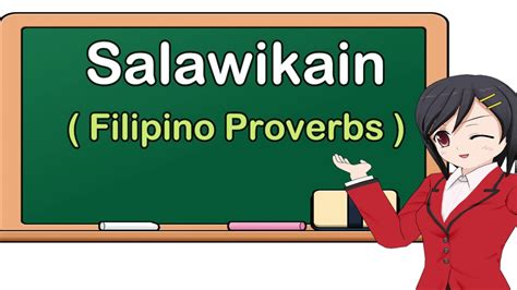 Salawikain Filipino Proverbs Pagkakaiba Ng Sawikain At Salawikain