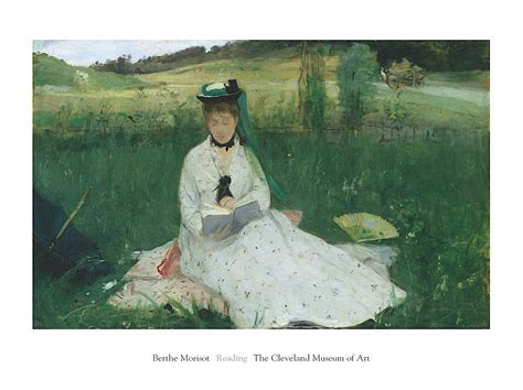 Reading La Lecture 1873 Morisot Berthe Morisot Giclee Painting