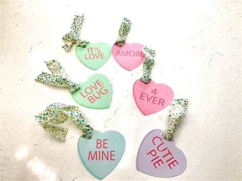 Valentines Day Conversation Hearts T Tags Etsy