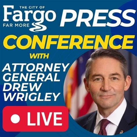 Nd Attorney General Holds Press Conference To Discuss Fargo Shooting