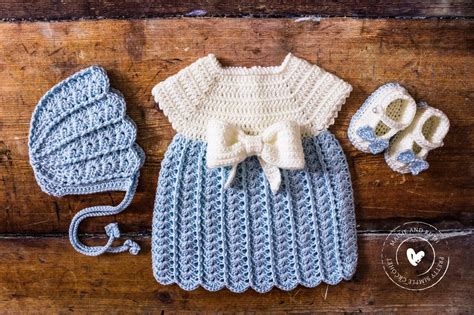 Easy Crochet Baby Dress A Free Pattern Maisie And Ruth 41 Off