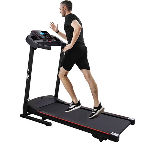 Multi Functional Led Display Electric Folding Treadmill For Home Use