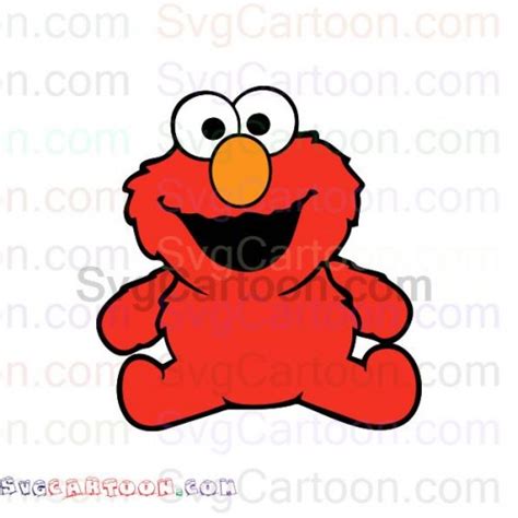 Free 168 Baby Elmo Svg SVG PNG EPS DXF File