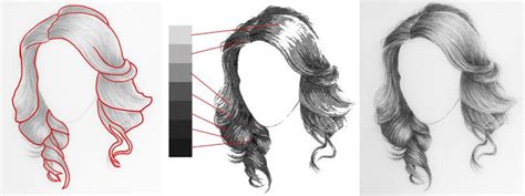Learn How To Draw Hair Using A Simple Step By Step