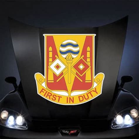 Us Army 115th Signal Battalion Dui 20 Huge Decal Sticker