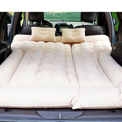 China Suv Inflatable Car Travel Bed Camping Adjustable Air Mattress