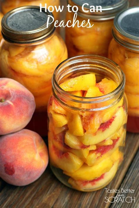 How To Can Peaches Canning Peaches Canning Fruit Home Canning