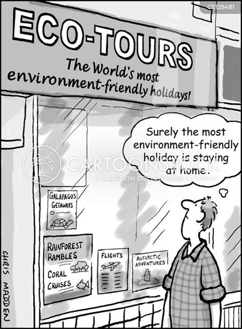 Ecotourism Cartoons And Comics Funny Pictures From Cartoonstock
