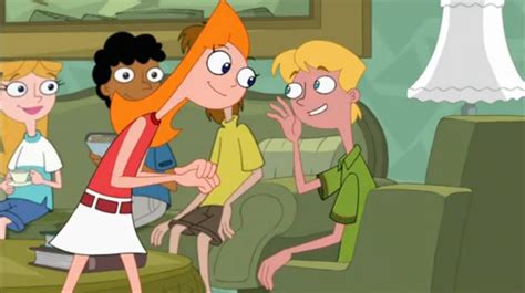 Image Candace And Jeremy In End Credits Phineas And Ferb Wiki