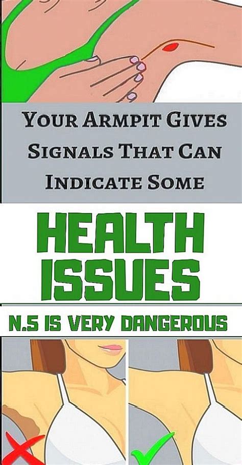 6 Armpit Signals That Can Indicate Health Issues Health Issues