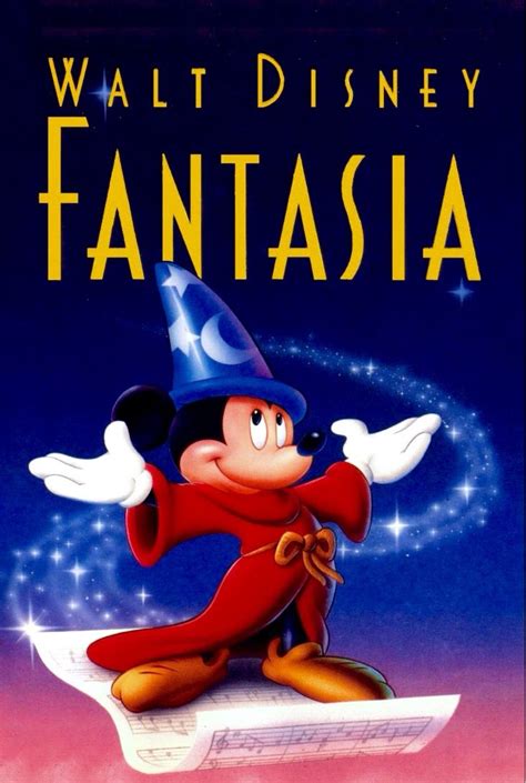 Fantasia 1940 Disney Movie Posters Disney Movies Kids Movies