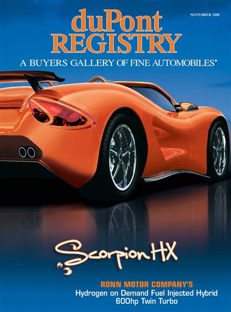 duPontREGISTRY Autos November 2008 by duPont REGISTRY - Issuu