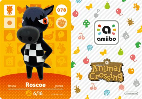 Roscoe Animal Crossing Complete Character Guide Game Specifications
