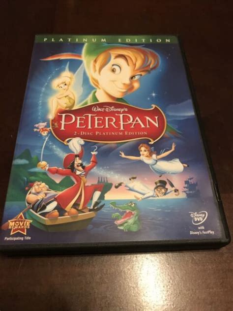 Peter Pan Dvd 2007 2 Disc Set Platinum Edition For Sale Online Ebay