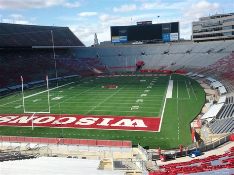 Camp Randall Stadium Detailed Seating Chart Elcho Table