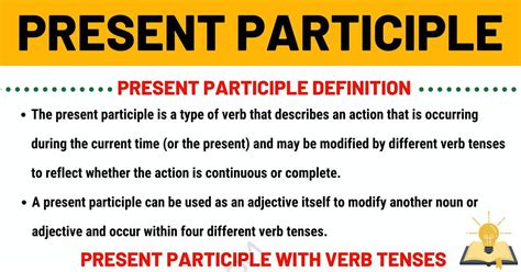 Present Participle Definition And Useful Examples Of Present Participle Efortless English