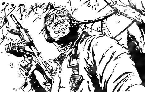 Call Of Duty Coloring Pages Free Printable Coloring Pages