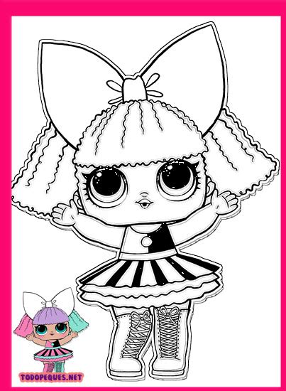 Dibujos LOL Suprise para colorear | Todo Peques