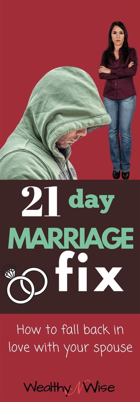 21 Day Marriage Fix With Images Saving Your Marriage Unhappy