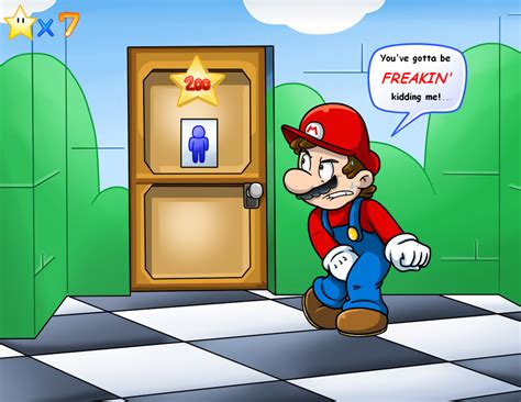 Mario 64 Thing Star Doors By Nintendrawer On Deviantart Mario Funny