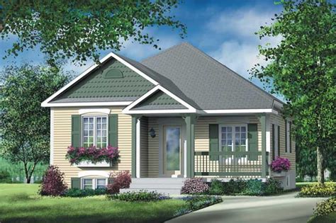 Small Bungalow Country House Plans Home Design Pi 10408 12710