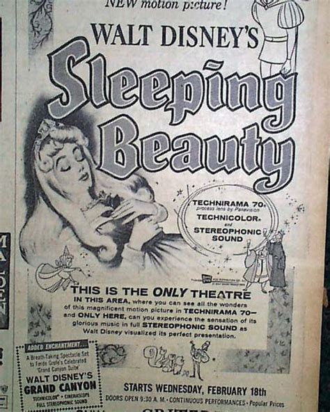 Premier Of Walt Disney S Sleeping Beauty Ad And Review