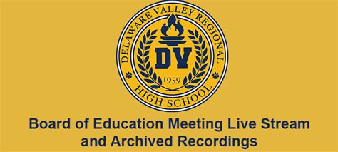 Delaware Valley Regional High School Home Page
