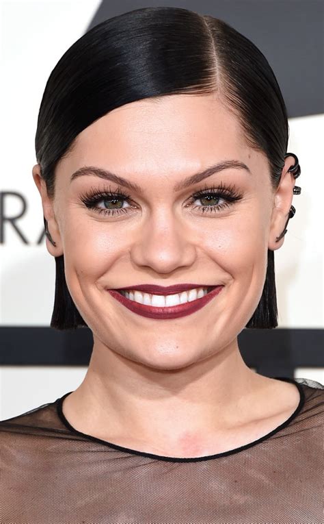 jessie j from e style collective s flawless faces hall of fame 2015 grammys edition e news