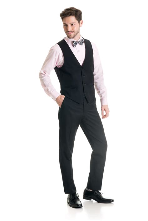 Black Suit Separates Vest Jims Formal Wear Shop