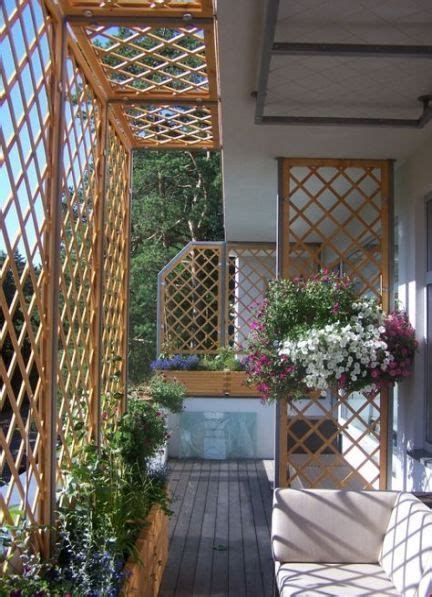 21 Ideas For Apartment Balcony Garden Privacy Protection Small Terrace