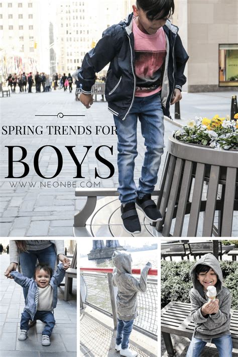 Spring Fashion Trends For Boys Neon Be