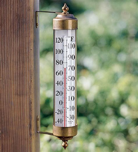 Oversized Easy To Read Outdoor Swivel Thermometer Outdoor