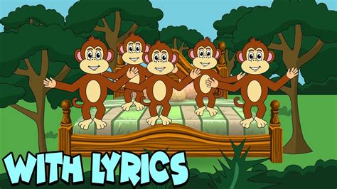 Rhymes for babies lyrics of the rhyme: Five Little Monkeys Jumping On The Bed WITH LYRICS | Nursery Rhymes And Kids Songs - YouTube