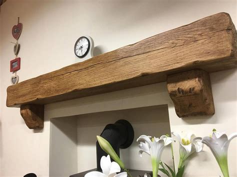 X Mantel Made From Reclaimed Wood Beam Etsy Floating Fireplace
