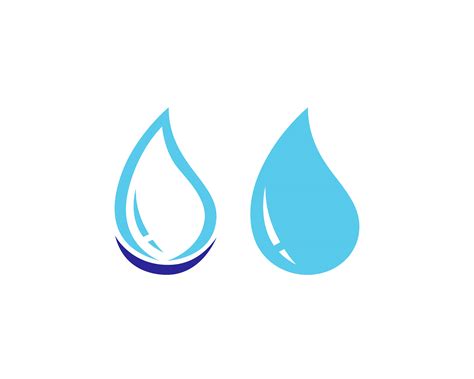 Water Drop Logo Template Vector 596285 Vector Art At Vecteezy
