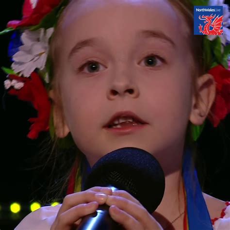 Ukraine Let It Go Singer Performs In Wales Ukraine Singing The People Of Wales Took Seven