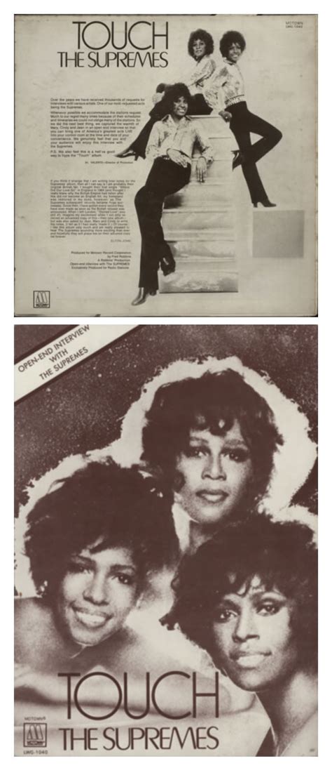 The Supremes Touch Japanese Promo Vinyl Lp Album Lp Record 235124