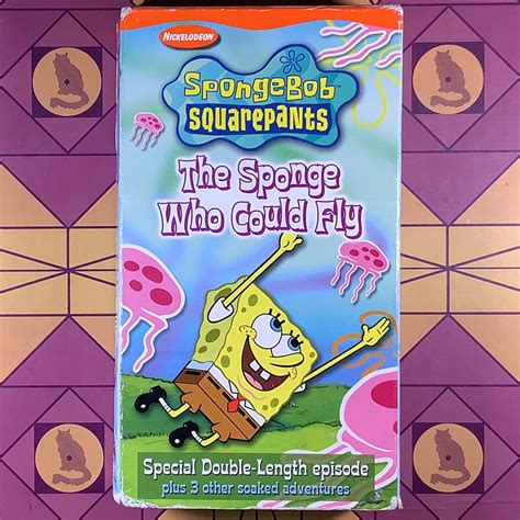 Spongebob Squarepants Sponge Who Could Fly 2003 Paramount Vhs20227
